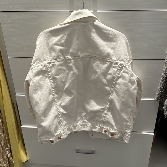 Free People Oversized Denim Jacket - Picture 7 of 9